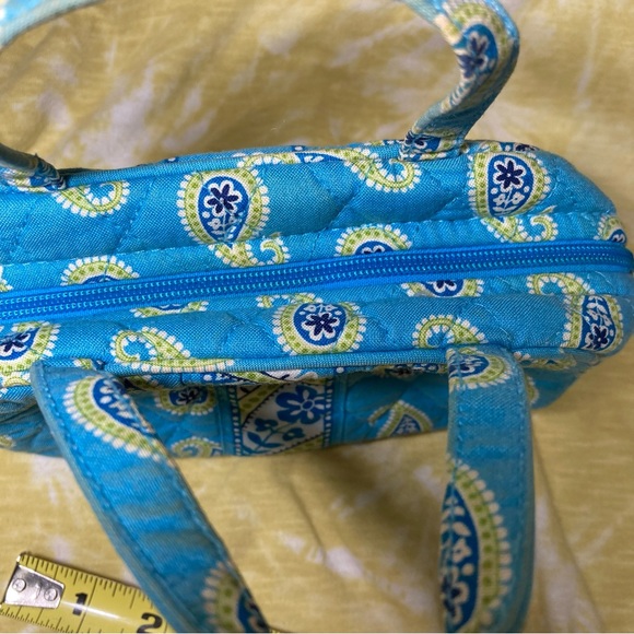 Vera Bradley Bermuda Blue Small Mini Bitty Little Bag Retired CUTE! - Picture 10 of 13